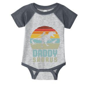 Daddysaurus Daddysaurus Rex Design Fathers Day Infant Baby Jersey Bodysuit