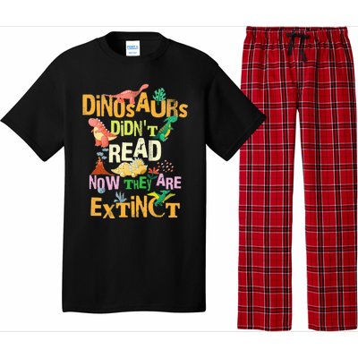 Dinosaurs Didn't Read Now They Are Extinct Reading Teacher Pajama Set