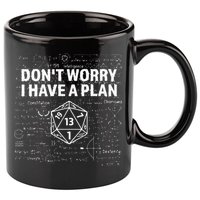 D.20 Dice Roll 1 Funny Dungeon Gamer Critical Fail Dragon 11oz C Handle Ceramic Mug