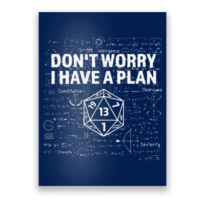 D.20 Dice Roll 1 Funny Dungeon Gamer Critical Fail Dragon Poster