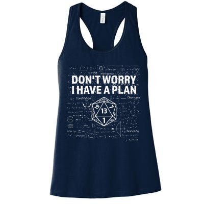D.20 Dice Roll 1 Funny Dungeon Gamer Critical Fail Dragon Womens Tank Top