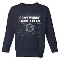 D.20 Dice Roll 1 Funny Dungeon Gamer Critical Fail Dragon Toddler Sweatshirt