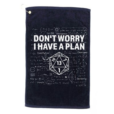 D.20 Dice Roll 1 Funny Dungeon Gamer Critical Fail Dragon Golf Towel