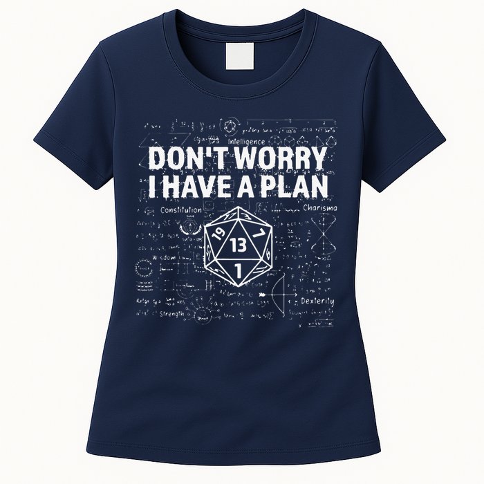 D.20 Dice Roll 1 Funny Dungeon Gamer Critical Fail Dragon Womens T-Shirt