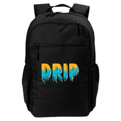 Drip Dripping Retro Aqua 5s Matching Daily Commute Backpack