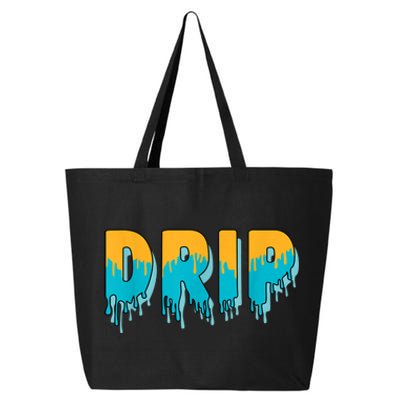 Drip Dripping Retro Aqua 5s Matching 25L Jumbo Tote