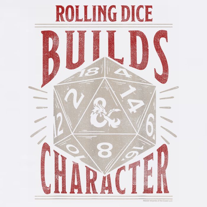 Dungeons & Dragons Rolling Dice Builds Character Short Sleeve Wool Snapback Cap