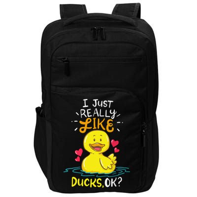 Duck Ducks Rubber Impact Tech Backpack
