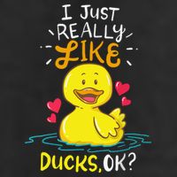 Duck Ducks Rubber Hat