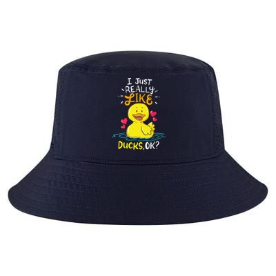 Duck Ducks Rubber Cool Comfort Performance Bucket Hat