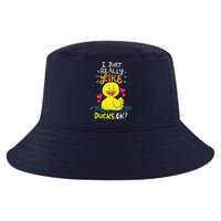 Duck Ducks Rubber Cool Comfort Performance Bucket Hat