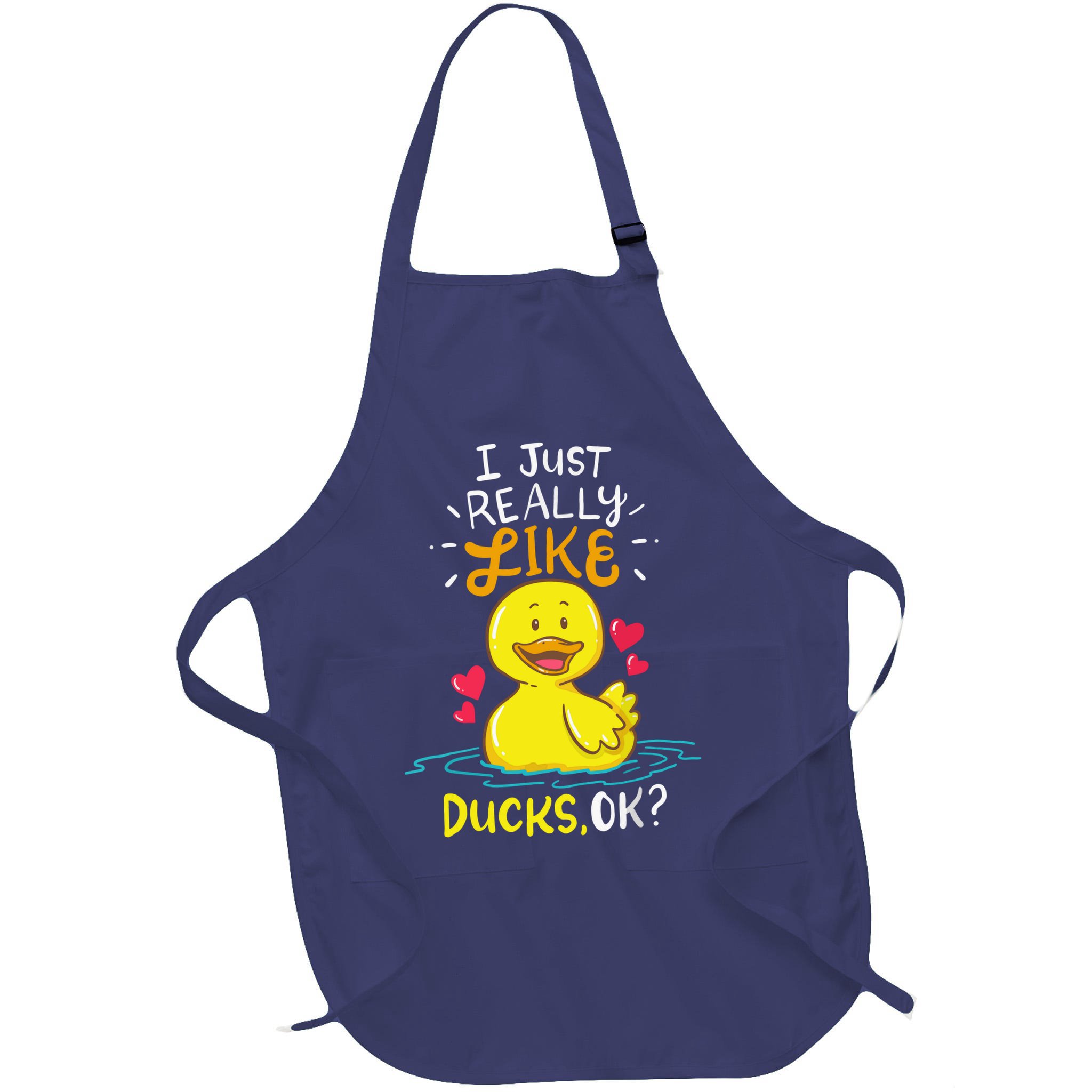 Duck Ducks Rubber Apron