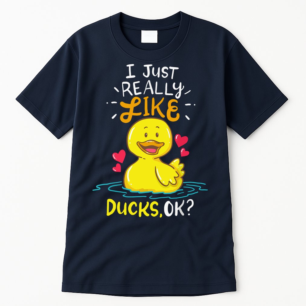 Duck Ducks Rubber Tall T-Shirt
