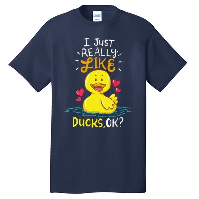 Duck Ducks Rubber Tall T-Shirt