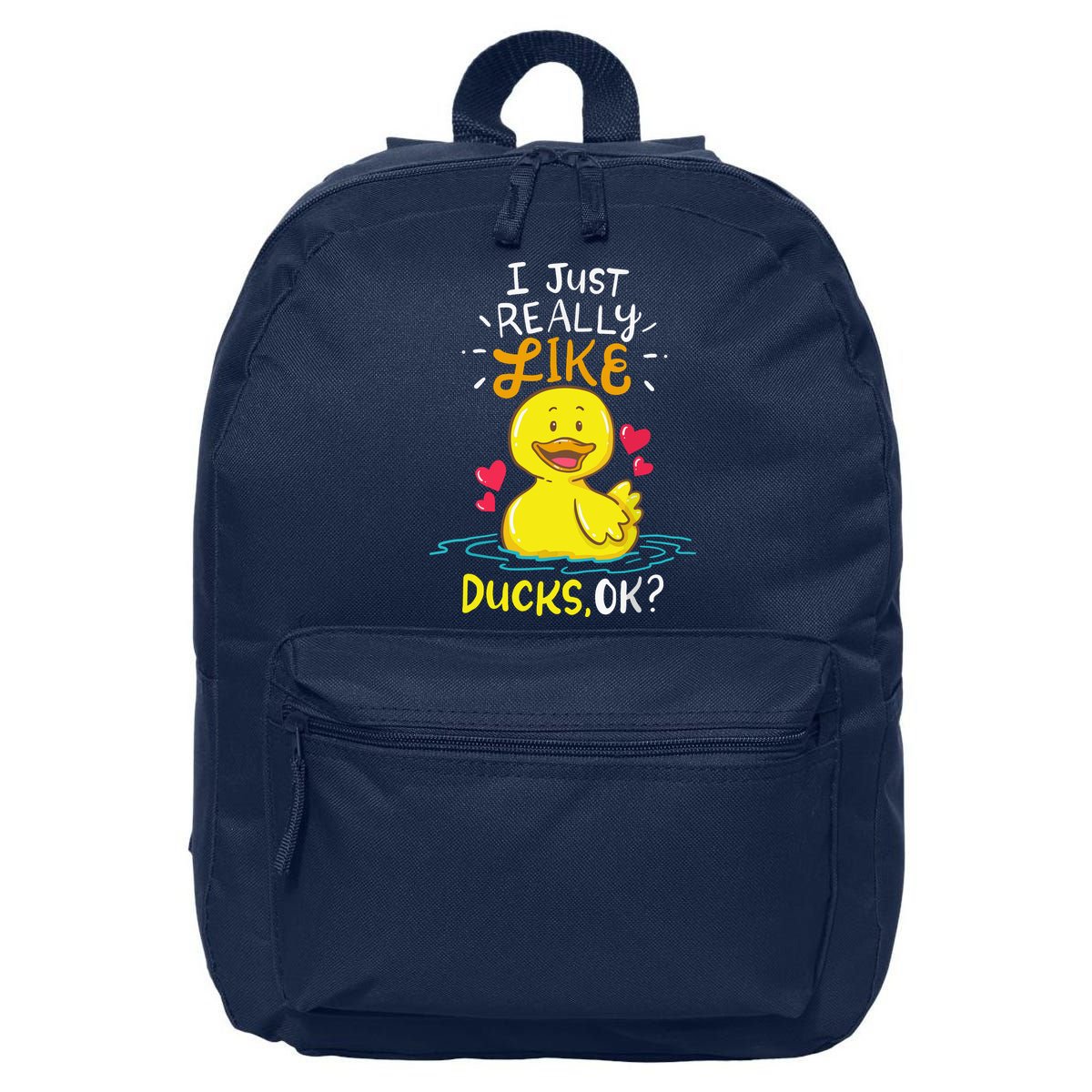 Duck Ducks Rubber 16 in Basic Backpack
