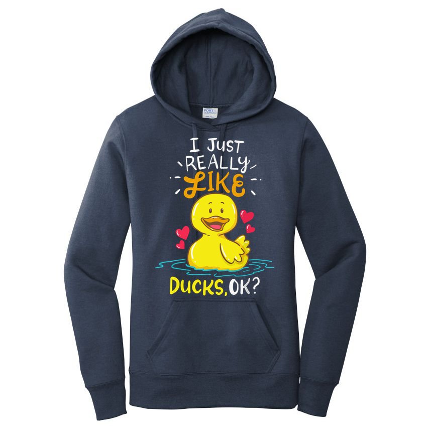 Duck Ducks Rubber Women's Pullover Hoodie