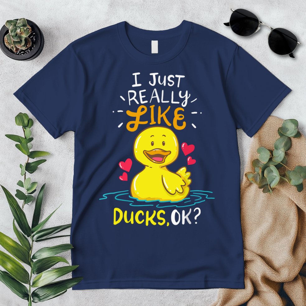 Duck Ducks Rubber Premium T-Shirt