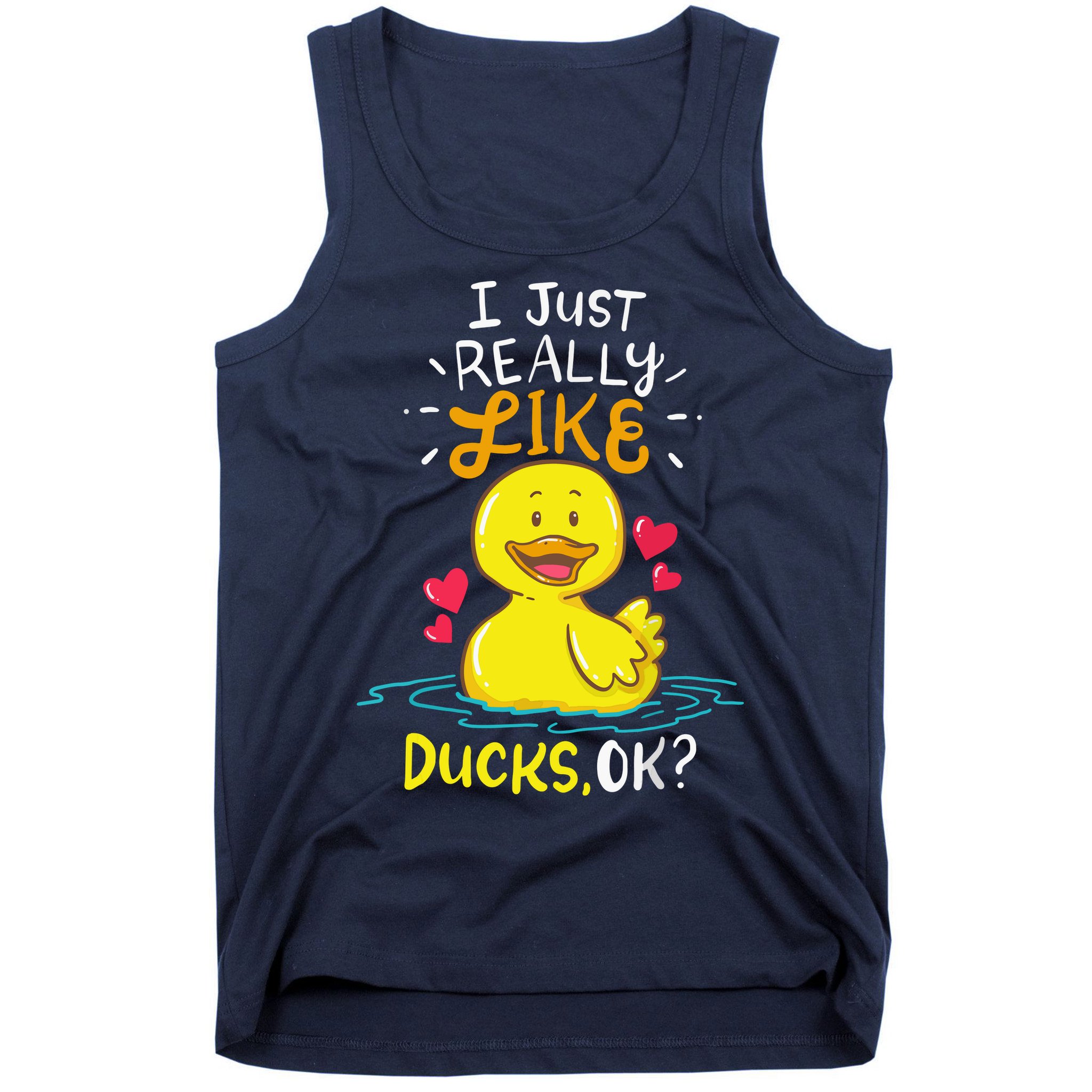 Duck Ducks Rubber Tank Top
