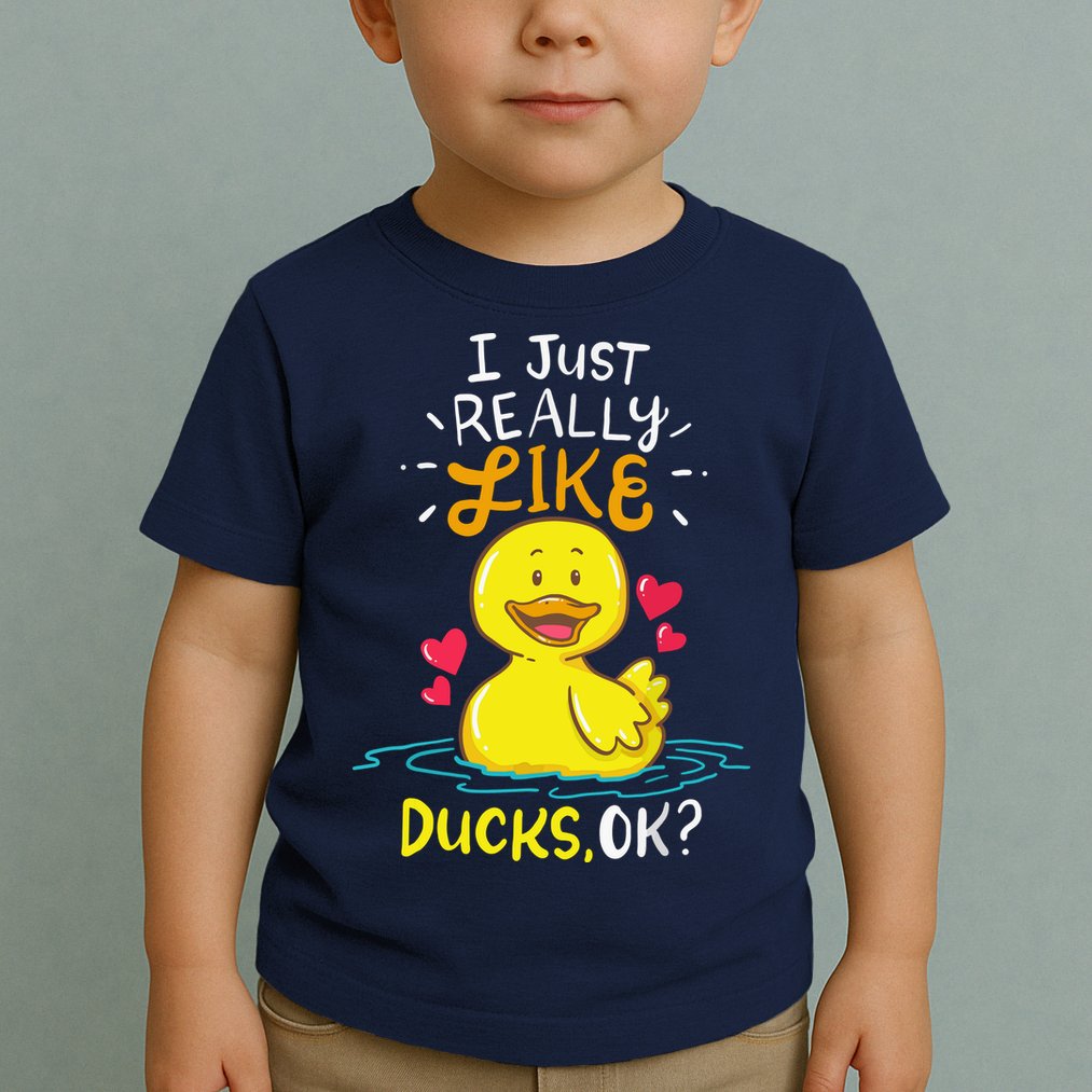 Duck Ducks Rubber Toddler T-Shirt