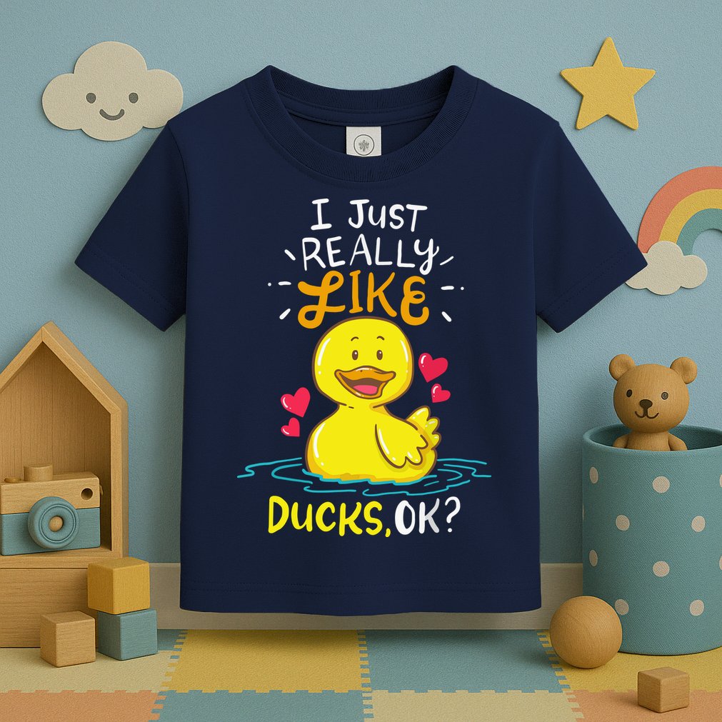 Duck Ducks Rubber Toddler T-Shirt