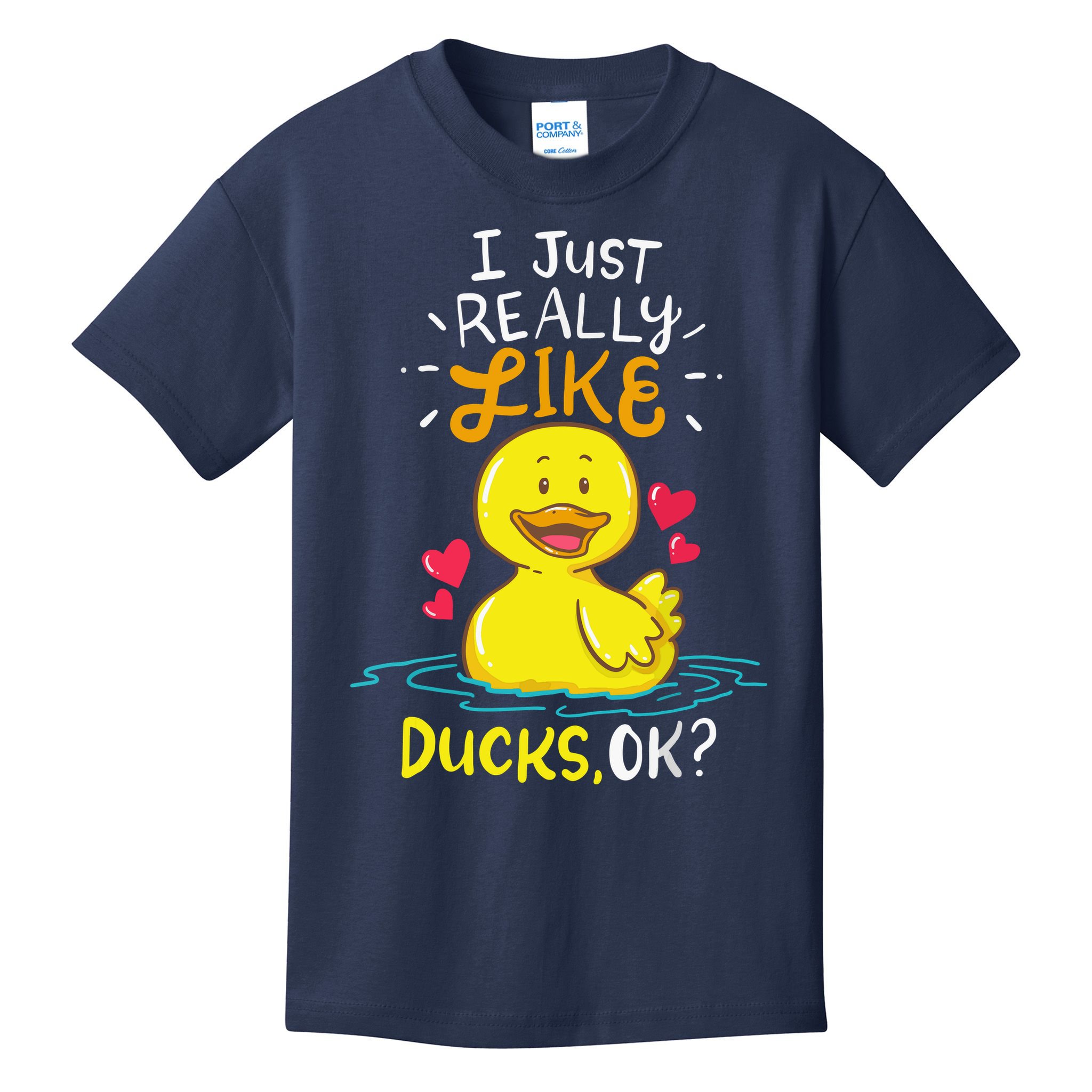 Duck Ducks Rubber Kids T-Shirt