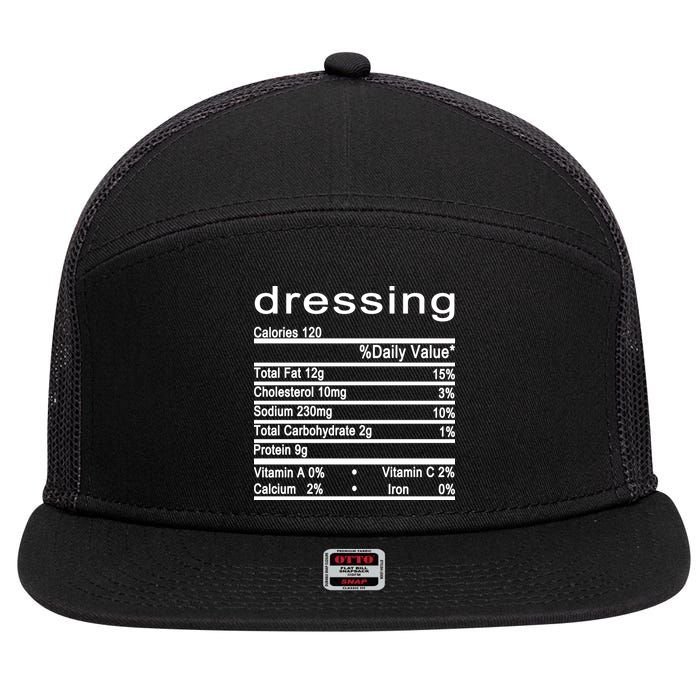 Dressing 7 Panel Mesh Trucker Snapback Hat