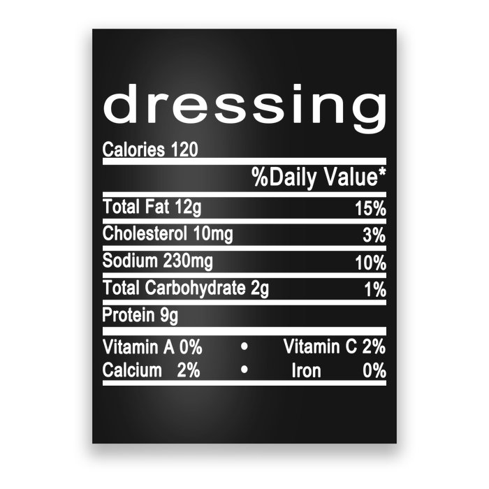 Dressing Poster