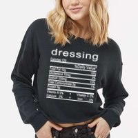 Dressing Cropped Pullover Crew