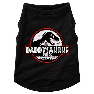 Dinosaur Daddysaurus Rex Father Day For Dad Funny Gifts Idea Doggie Tank