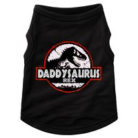 Dinosaur Daddysaurus Rex Father Day For Dad Funny Gifts Idea Doggie Tank