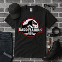Dinosaur Daddysaurus Rex Father Day For Dad Funny Gifts Idea Tall T-Shirt