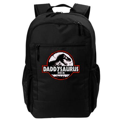 Dinosaur Daddysaurus Rex Father Day For Dad Funny Gifts Idea Daily Commute Backpack