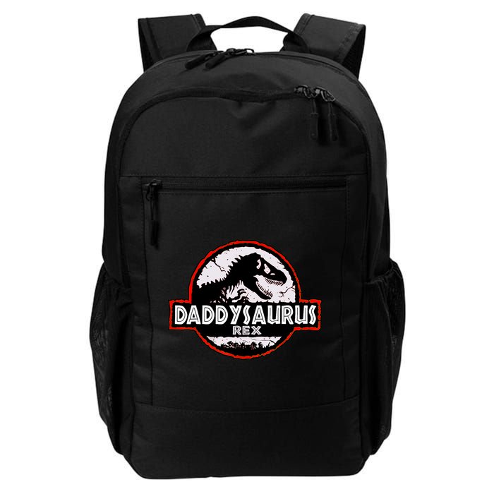 Dinosaur Daddysaurus Rex Father Day For Dad Funny Gifts Idea Backpack