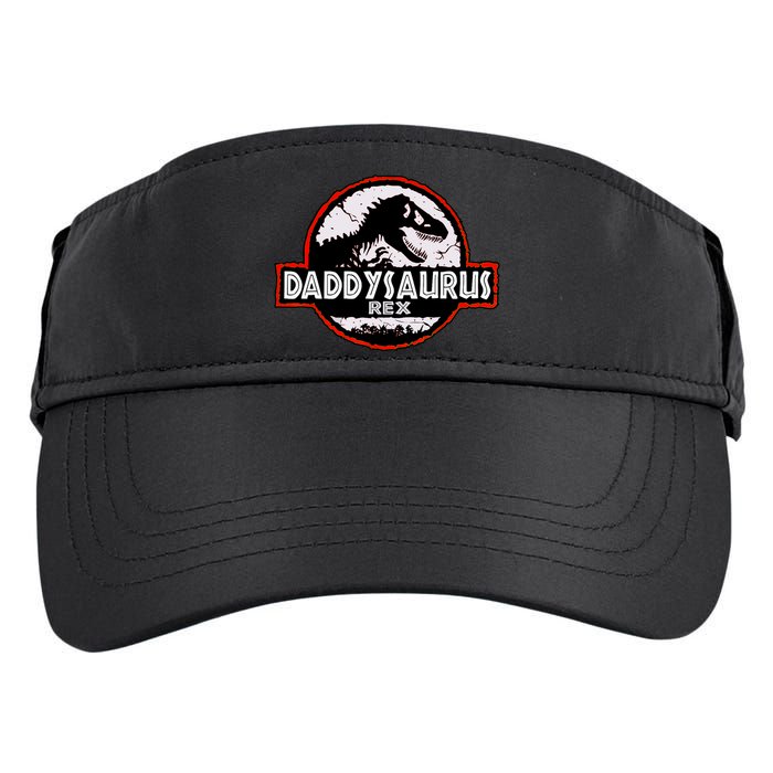 Dinosaur Daddysaurus Rex Father Day For Dad Funny Gifts Idea Adult Drive Performance Visor