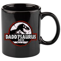 Dinosaur Daddysaurus Rex Father Day For Dad Funny Gifts Idea 11oz C Handle Ceramic Mug
