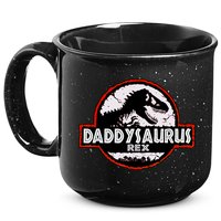 Dinosaur Daddysaurus Rex Father Day For Dad Funny Gifts Idea 15oz Campfire Ceramic Mug