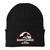 Dinosaur Daddysaurus Rex Father Day For Dad Funny Gifts Idea Beanie