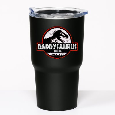 Dinosaur Daddysaurus Rex Father Day For Dad Funny Gifts Idea Tumbler