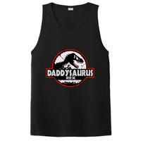 Dinosaur Daddysaurus Rex Father Day For Dad Funny Gifts Idea PosiCharge Competitor Tank