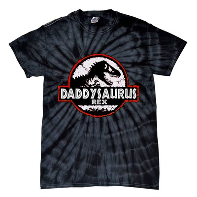 Dinosaur Daddysaurus Rex Father Day For Dad Funny Gifts Idea Tie-Dye T-Shirt
