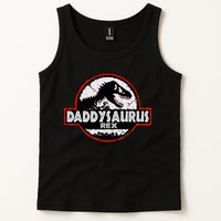 Dinosaur Daddysaurus Rex Father Day For Dad Funny Gifts Idea Tank Top
