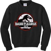 Dinosaur Daddysaurus Rex Father Day For Dad Funny Gifts Idea Kids Sweatshirt