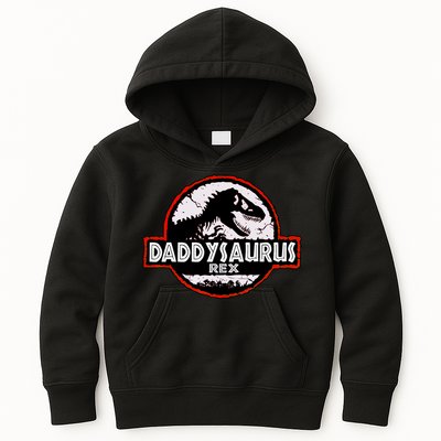 Dinosaur Daddysaurus Rex Father Day For Dad Funny Gifts Idea Kids Hoodie