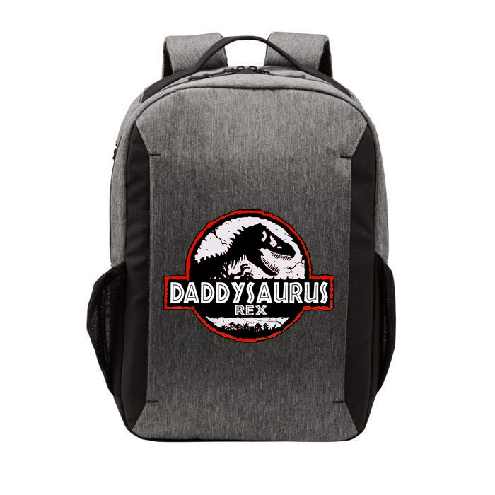 Dinosaur Daddysaurus Rex Father Day For Dad Funny Gifts Idea Vector Backpack