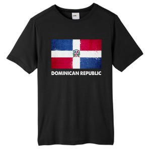 Dominican Dominican Republic Flag Gift Tall Fusion ChromaSoft Performance T-Shirt