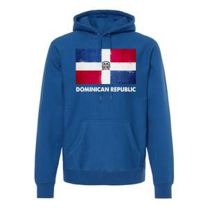 Dominican Dominican Republic Flag Gift Premium Hoodie