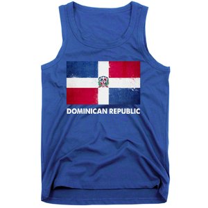 Dominican Dominican Republic Flag Gift Tank Top