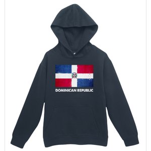 Dominican Dominican Republic Flag Gift Urban Pullover Hoodie