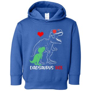 Dadsaurus Daddy Rex Autism Awareness Proud Dad Gift Toddler Hoodie