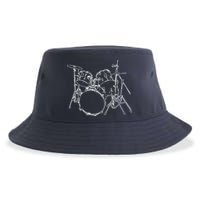 Drums Sustainable Bucket Hat